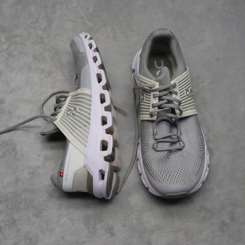 On Women 9.5 Athletic Shoes Gray? Cloudswift Light Cushioned Running CloudTec